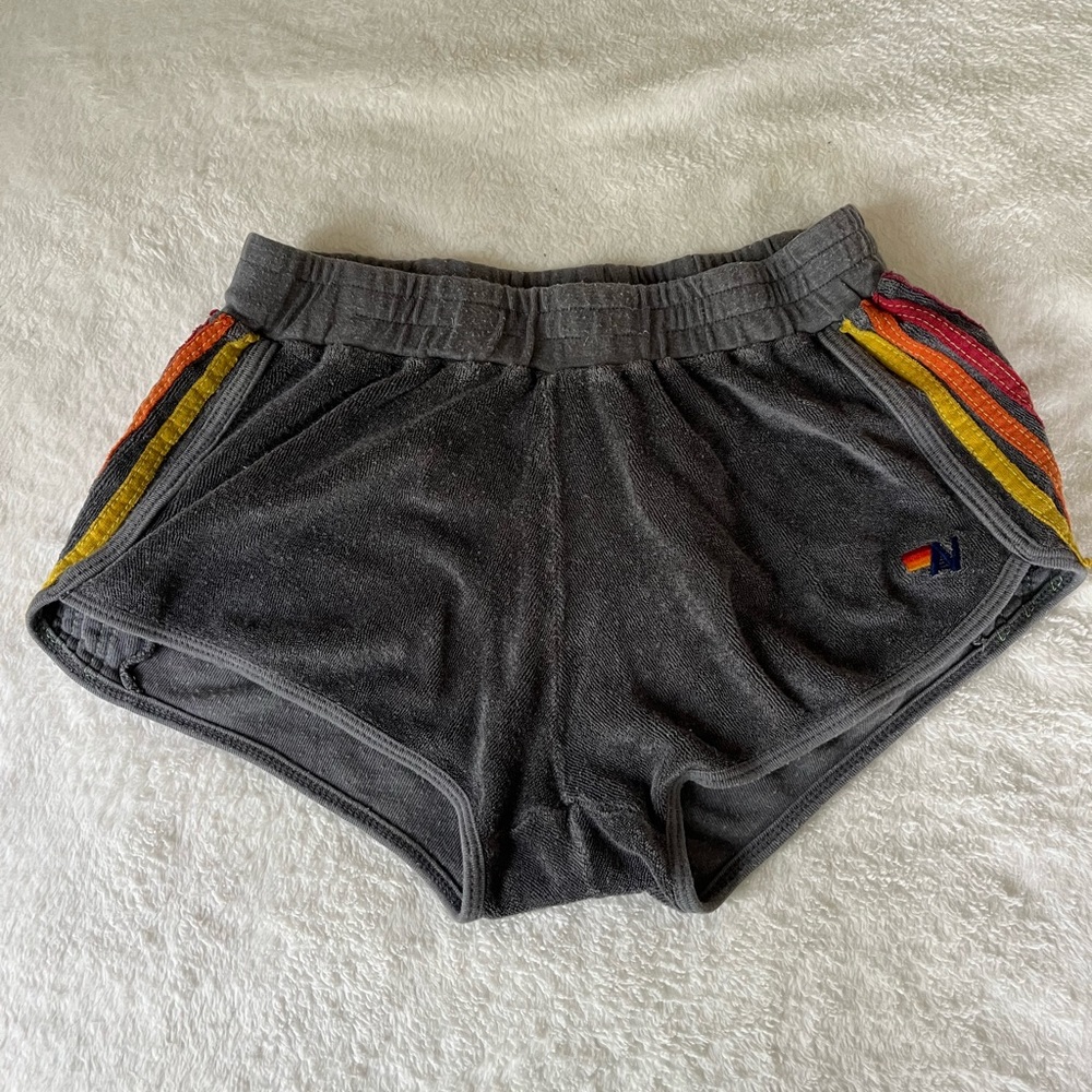 Aviator Nation Lounger Shorts Heather Grey